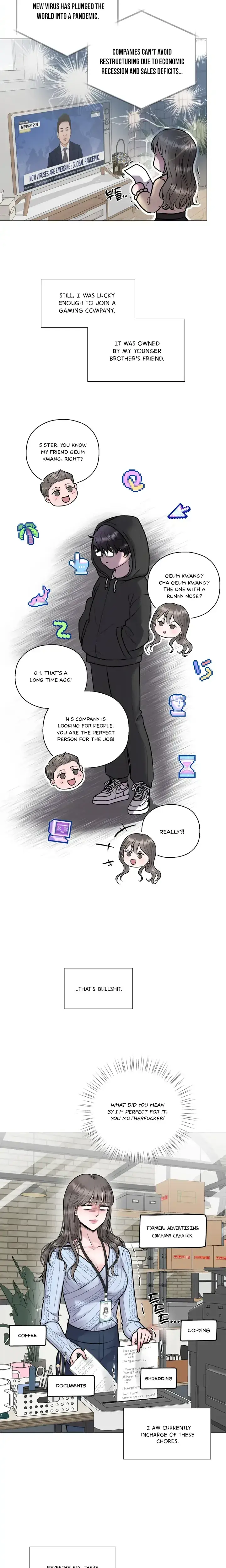 Dating Sim Short Stories Noona Will Do It For You Chapter 1 - Page 5