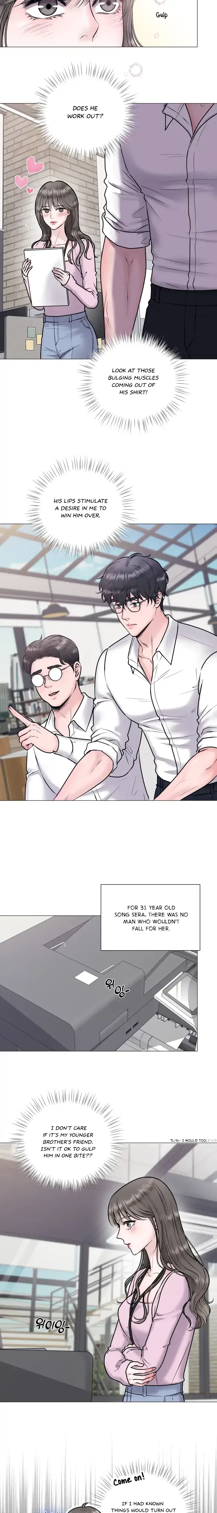 Dating Sim Short Stories Noona Will Do It For You Chapter 1 - Page 8
