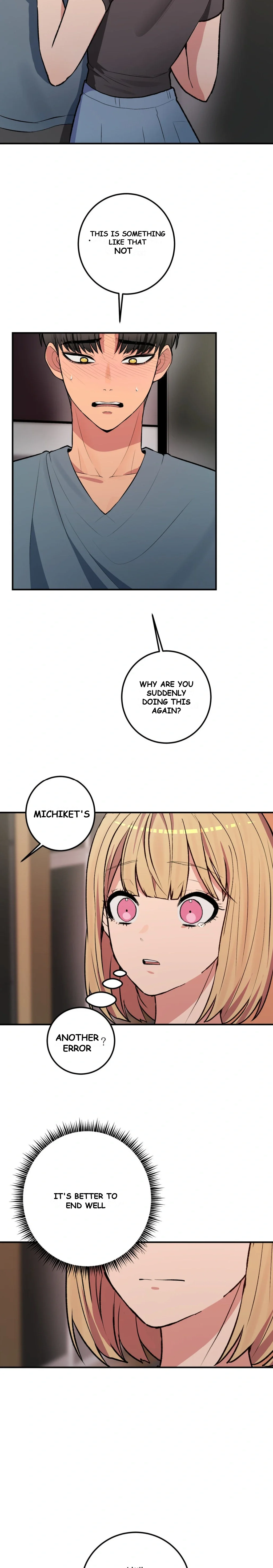 Dating Sim Short Story The Dating Simulator Cheat Code Chapter 3 - Page 18