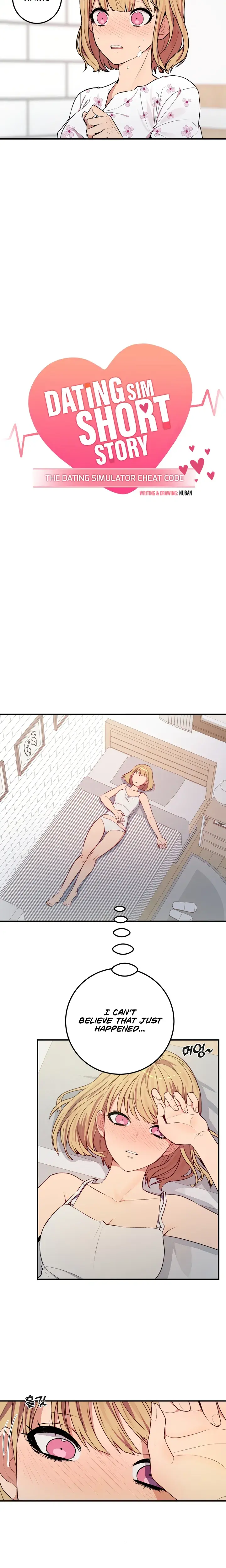 Dating Sim Short Story The Dating Simulator Cheat Chapter 3 - Page 7