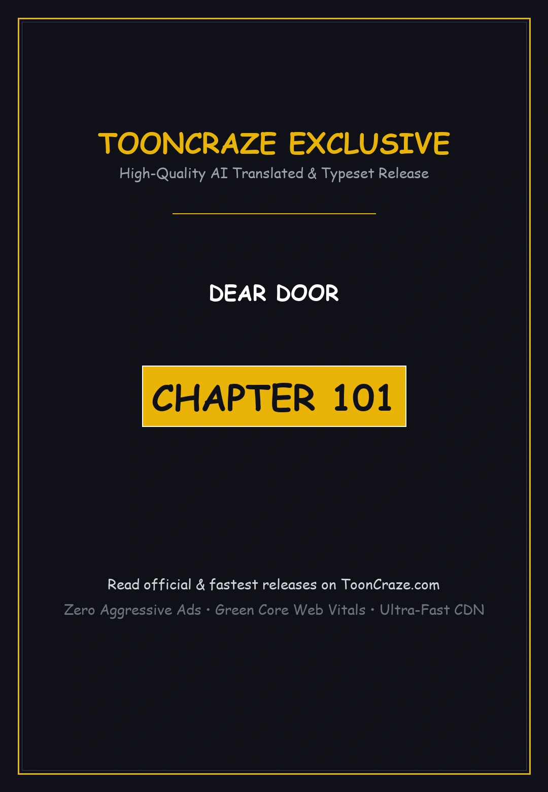 Dear Door Chapter 101 - Page 1