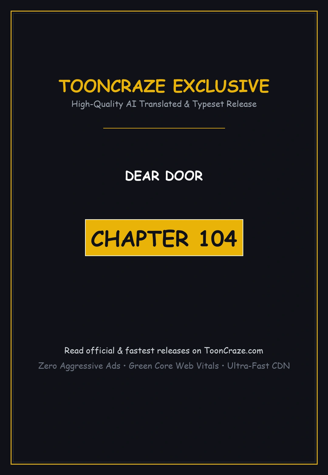 Dear Door Chapter 104 - Page 1