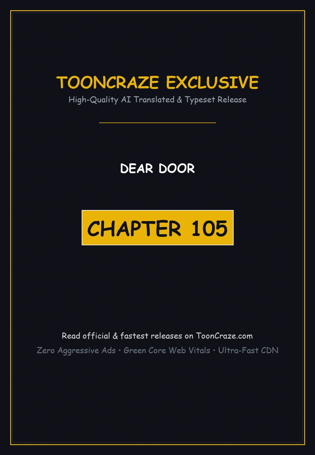 Dear Door Chapter 105 - Page 1