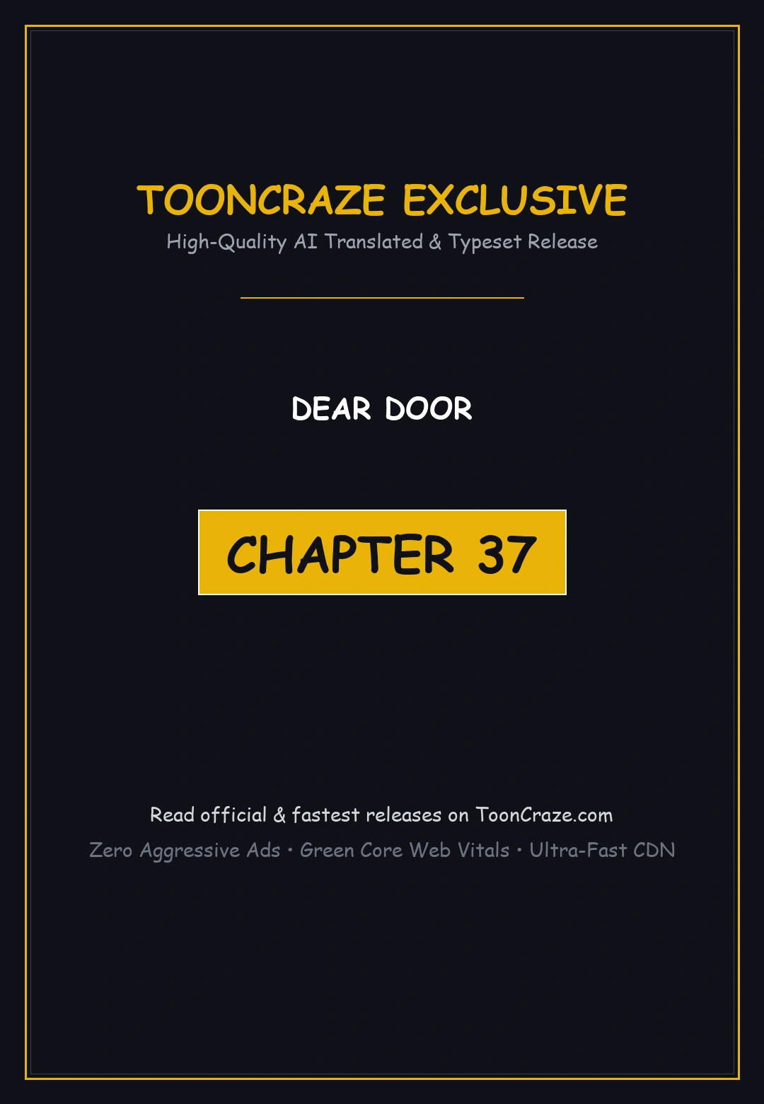 Dear Door Chapter 37 - Page 1