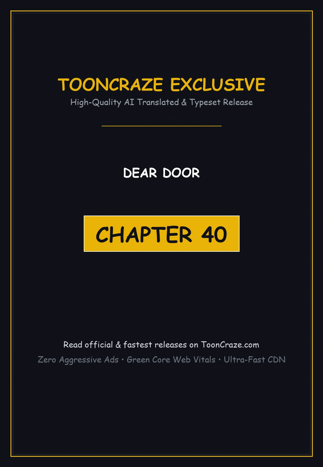 Dear Door Chapter 40 - Page 1