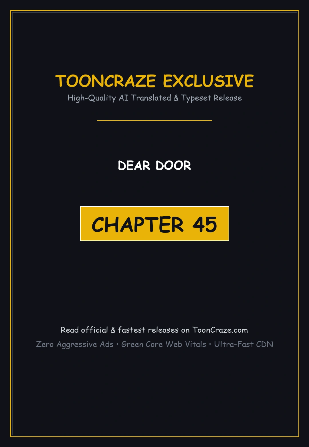 Dear Door Chapter 45 - Page 1