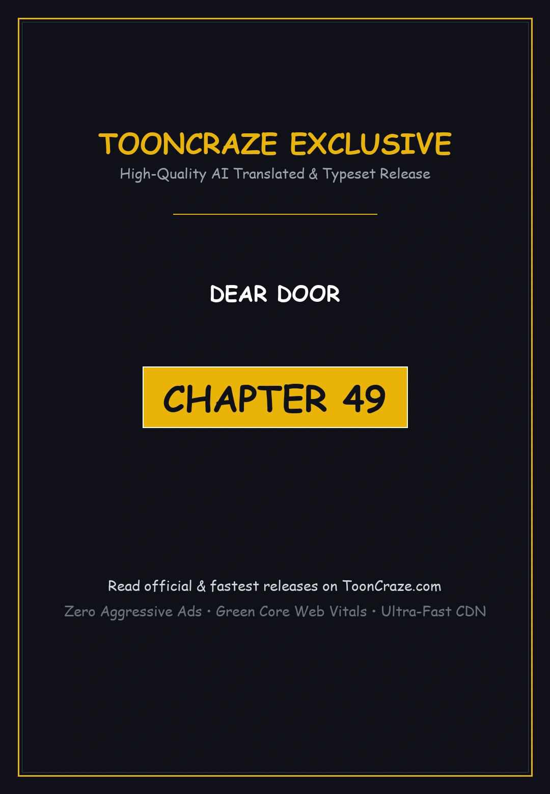 Dear Door Chapter 49 - Page 1