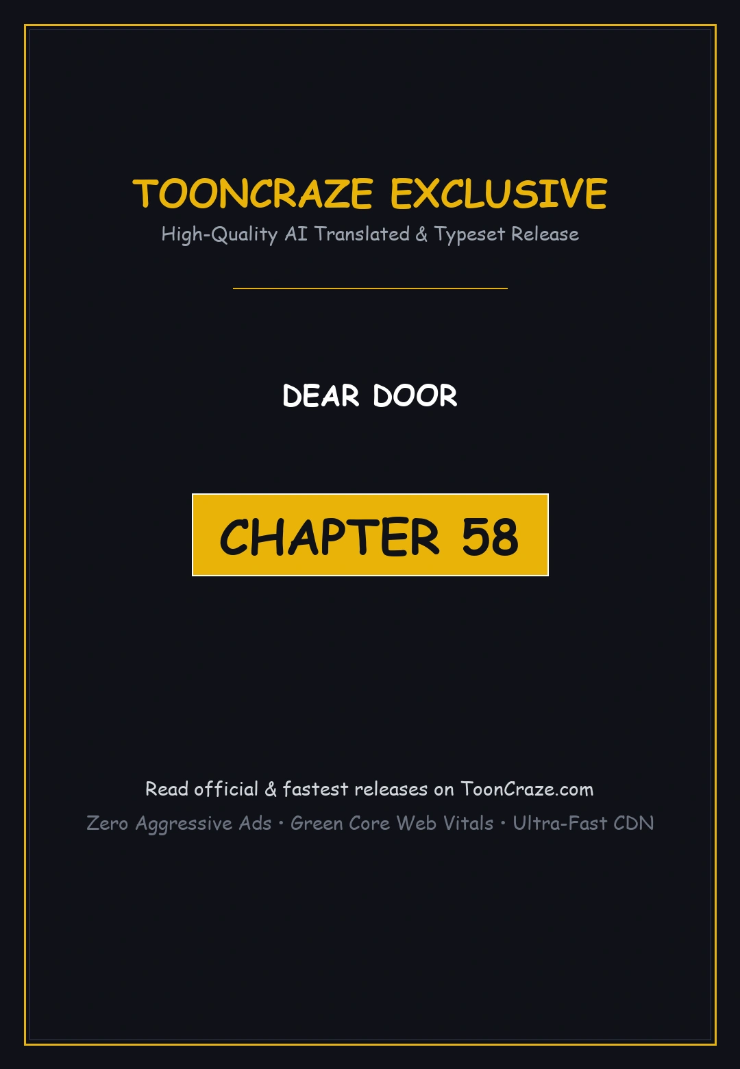 Dear Door Chapter 58 - Page 1
