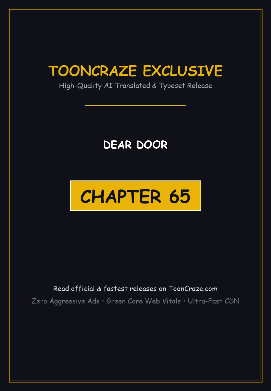 Dear Door Chapter 65 - Page 1