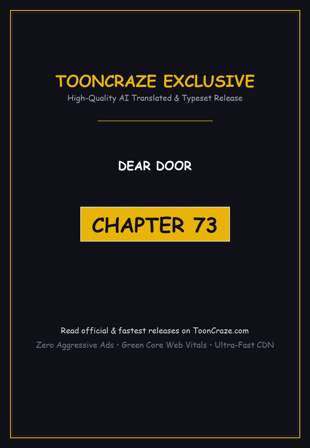 Dear Door Chapter 73 - Page 1