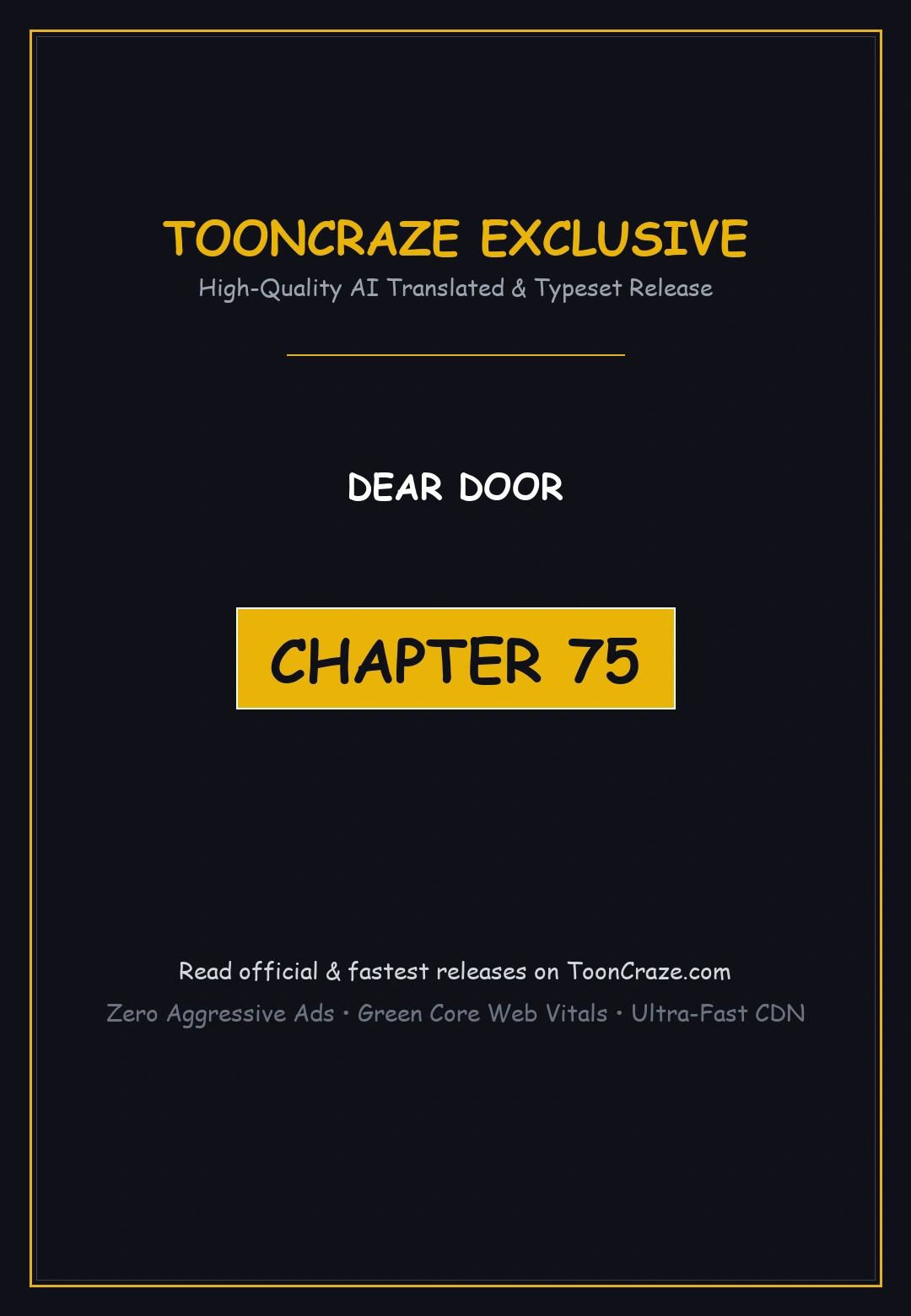 Dear Door Chapter 75 - Page 1