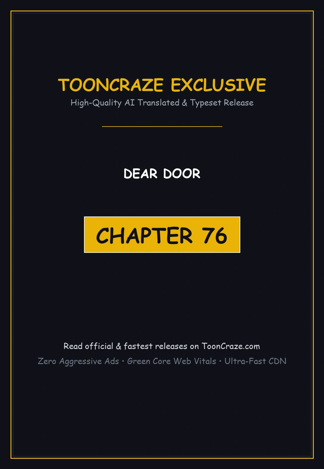 Dear Door Chapter 76 - Page 1