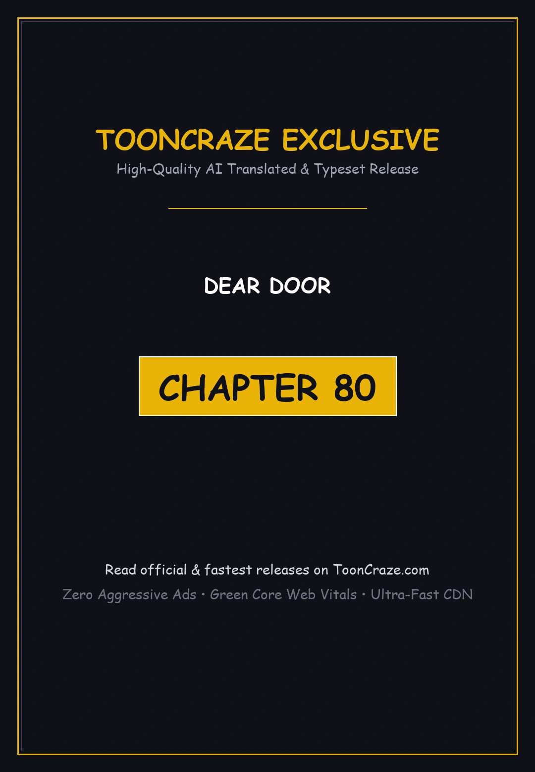 Dear Door Chapter 80 - Page 1