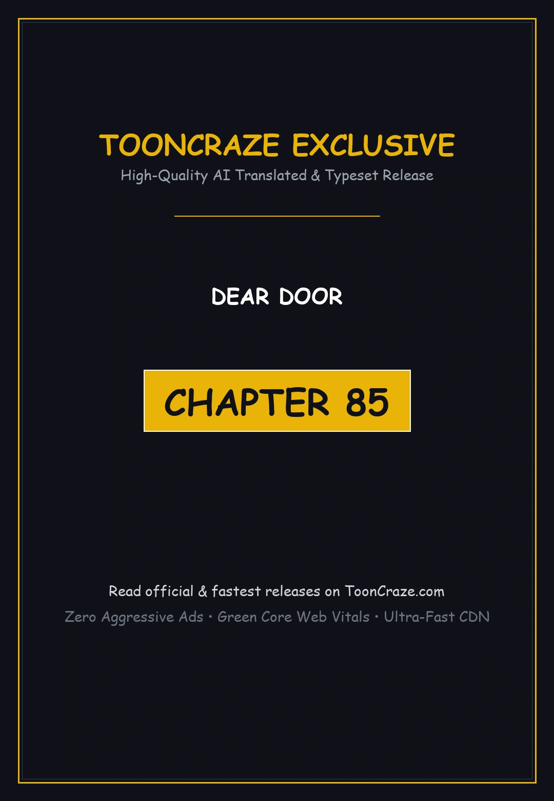 Dear Door Chapter 85 - Page 1
