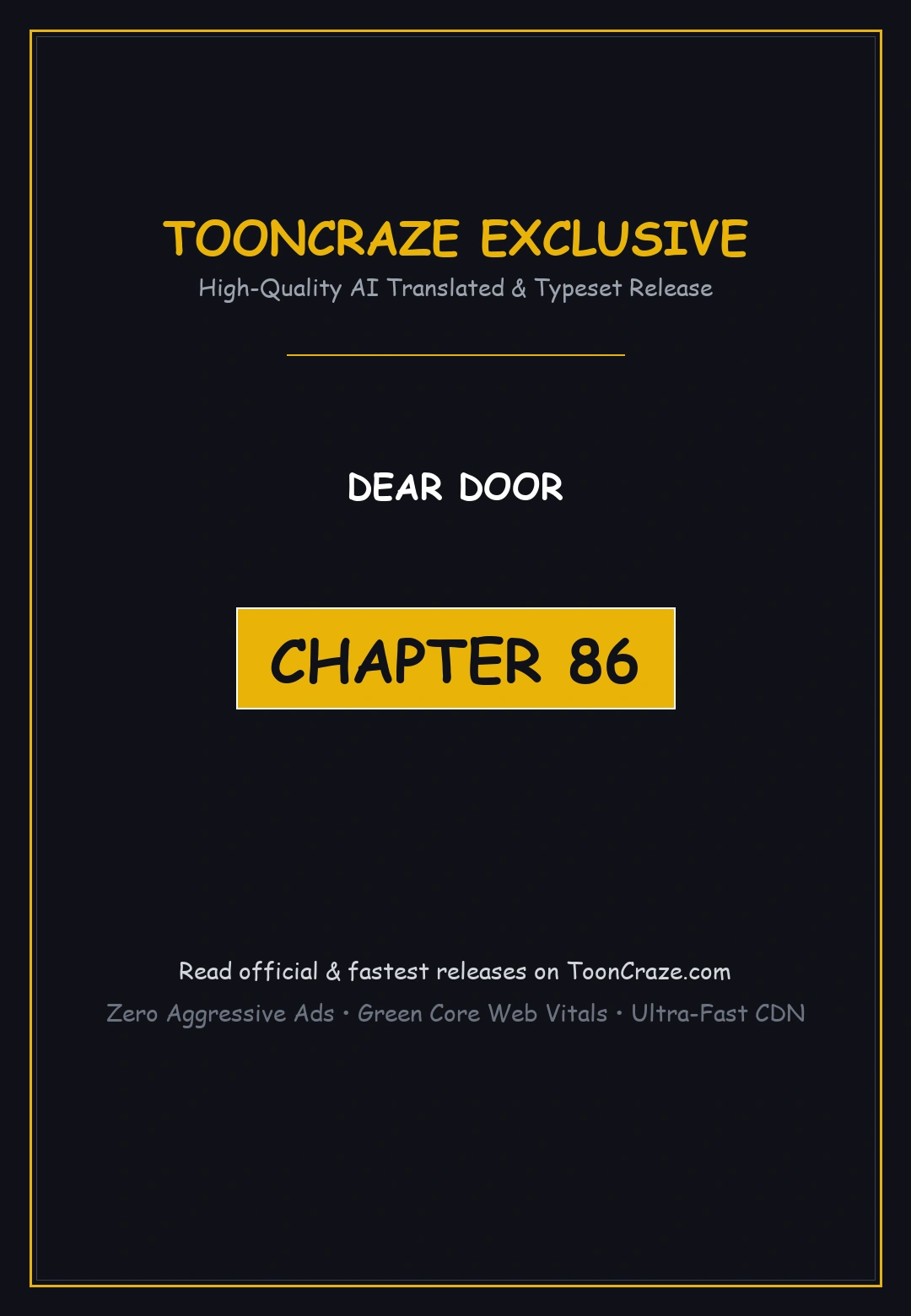 Dear Door Chapter 86 - Page 1