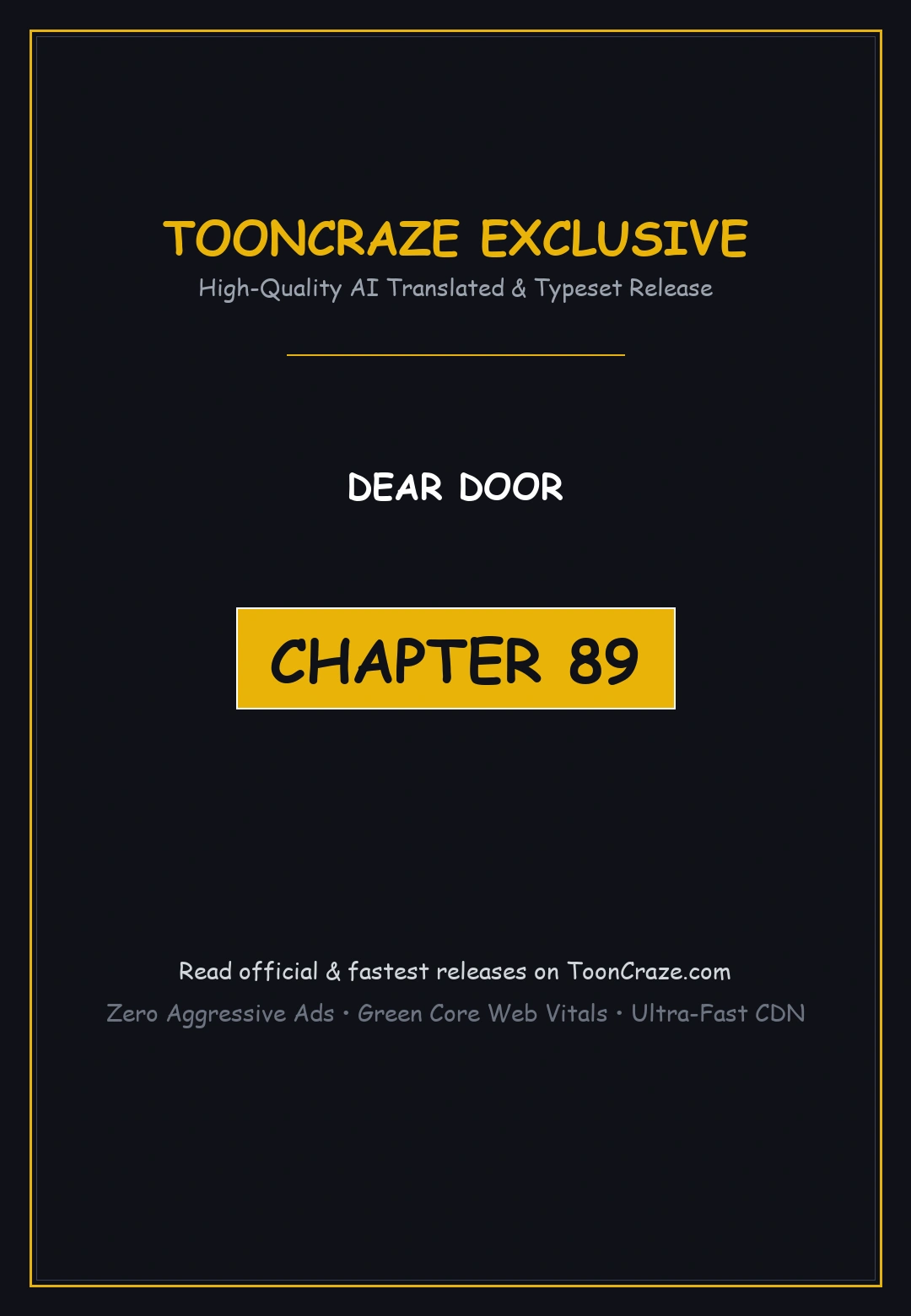 Dear Door Chapter 89 - Page 1