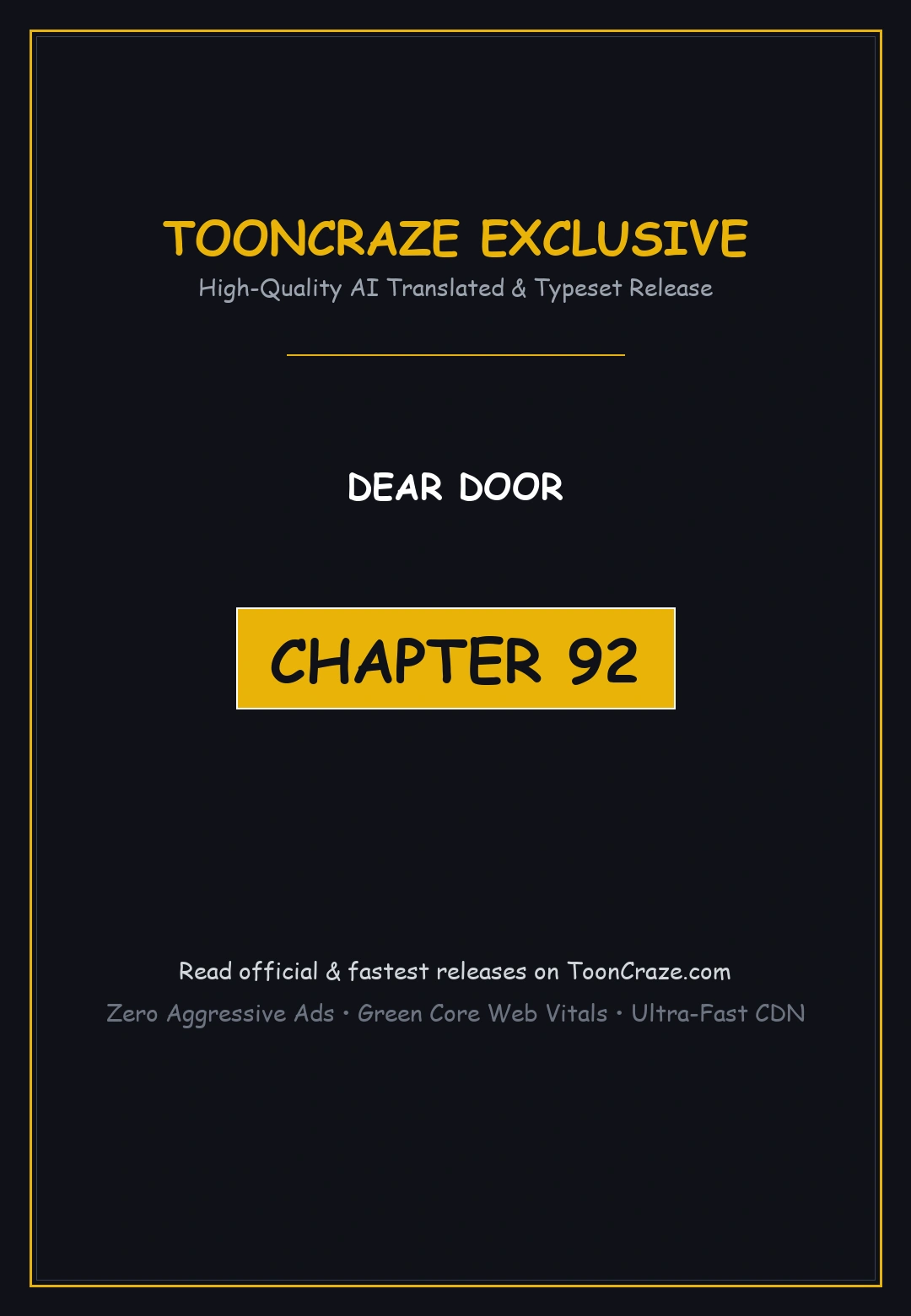 Dear Door Chapter 92 - Page 1