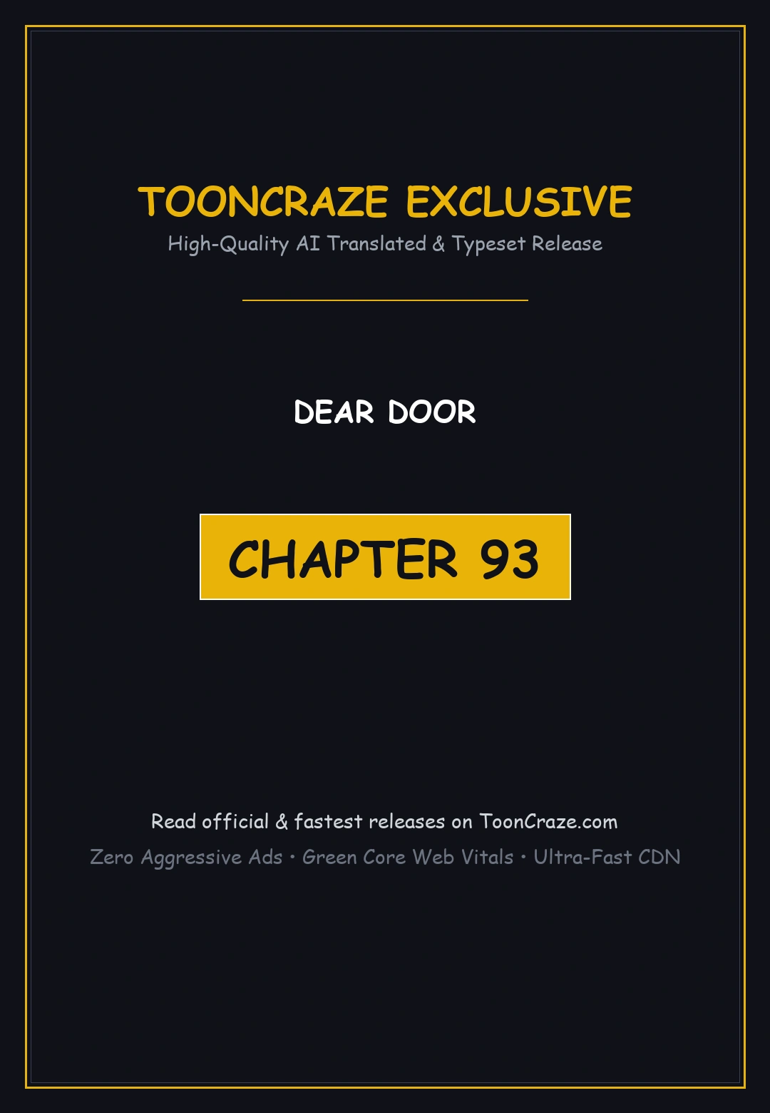 Dear Door Chapter 93 - Page 1
