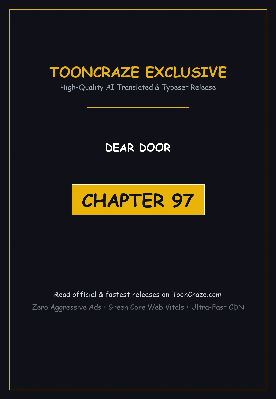 Dear Door Chapter 97 - Page 1