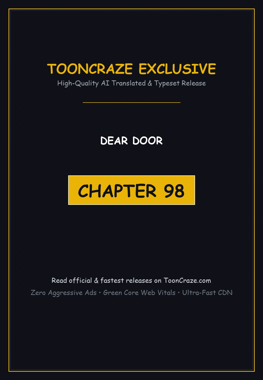 Dear Door Chapter 98 - Page 1