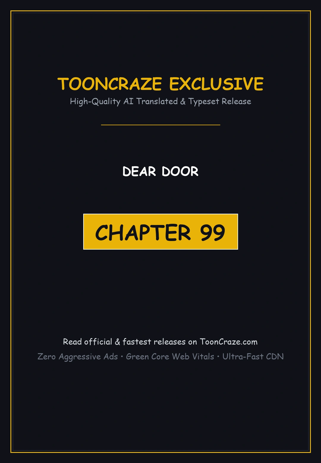 Dear Door Chapter 99 - Page 1