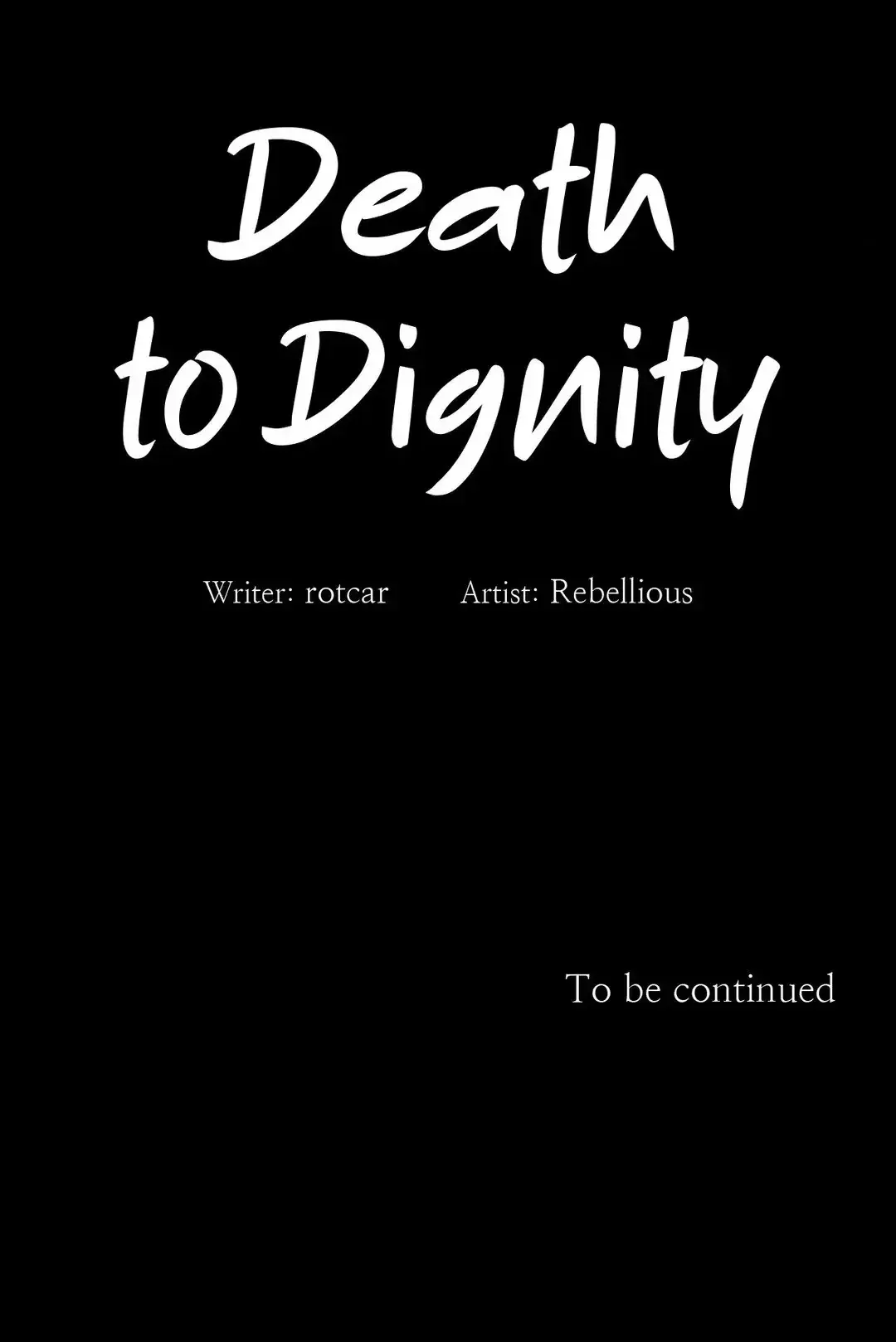 Death To Dignity Chapter 29 - Page 32