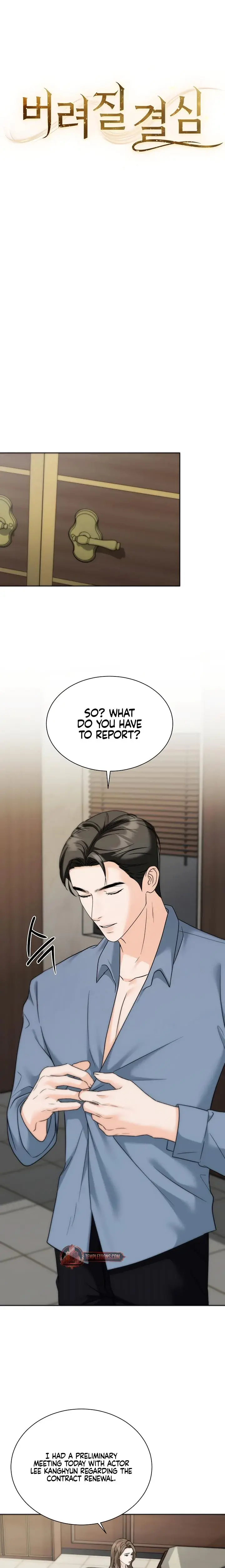 Decision To Be Abandoned Chapter 10 - Page 6