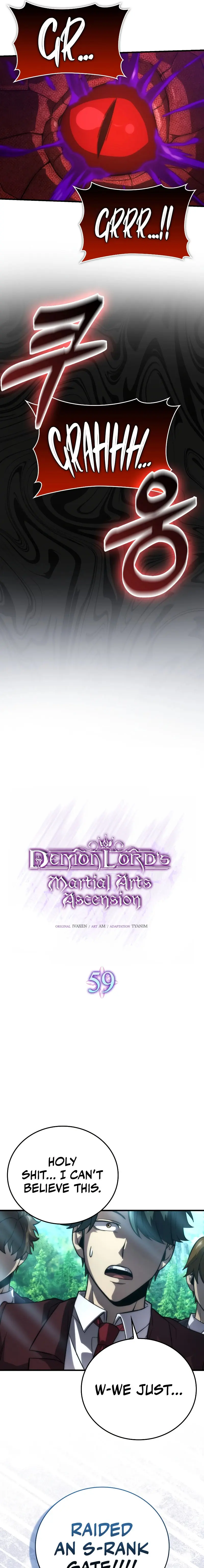 Demon Lords Martial Arts Ascension Chapter 59 - Page 11