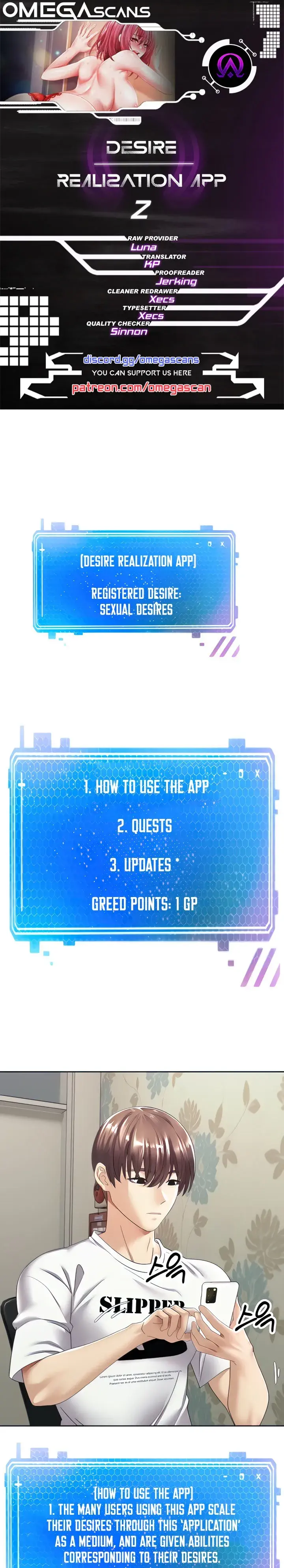 Desire Realization App Chapter 2 - Page 1