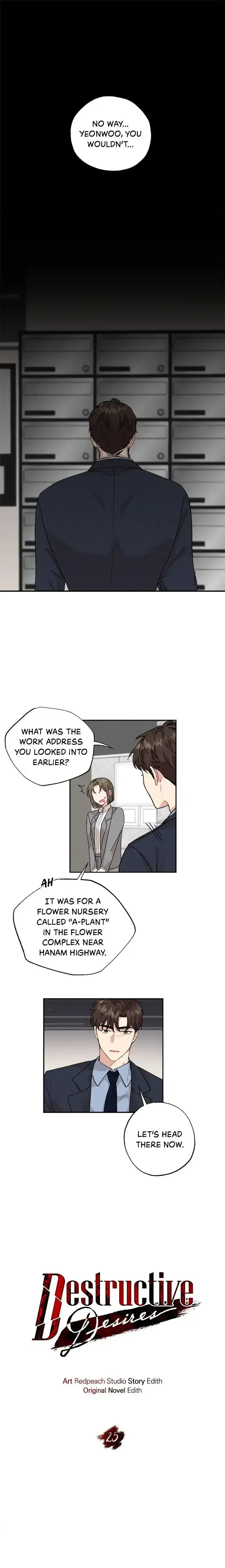 Destructive Desires Chapter 25 - Page 1