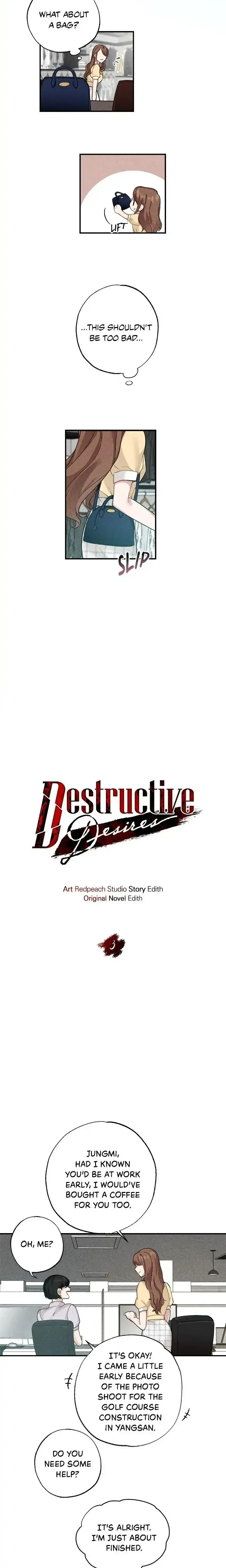 Destructive Desires Chapter 3 - Page 5