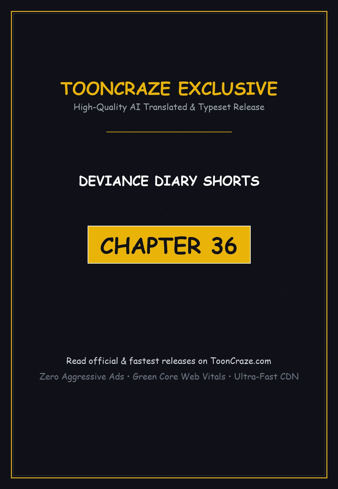 Deviance Diary Shorts Chapter 36 - Page 1
