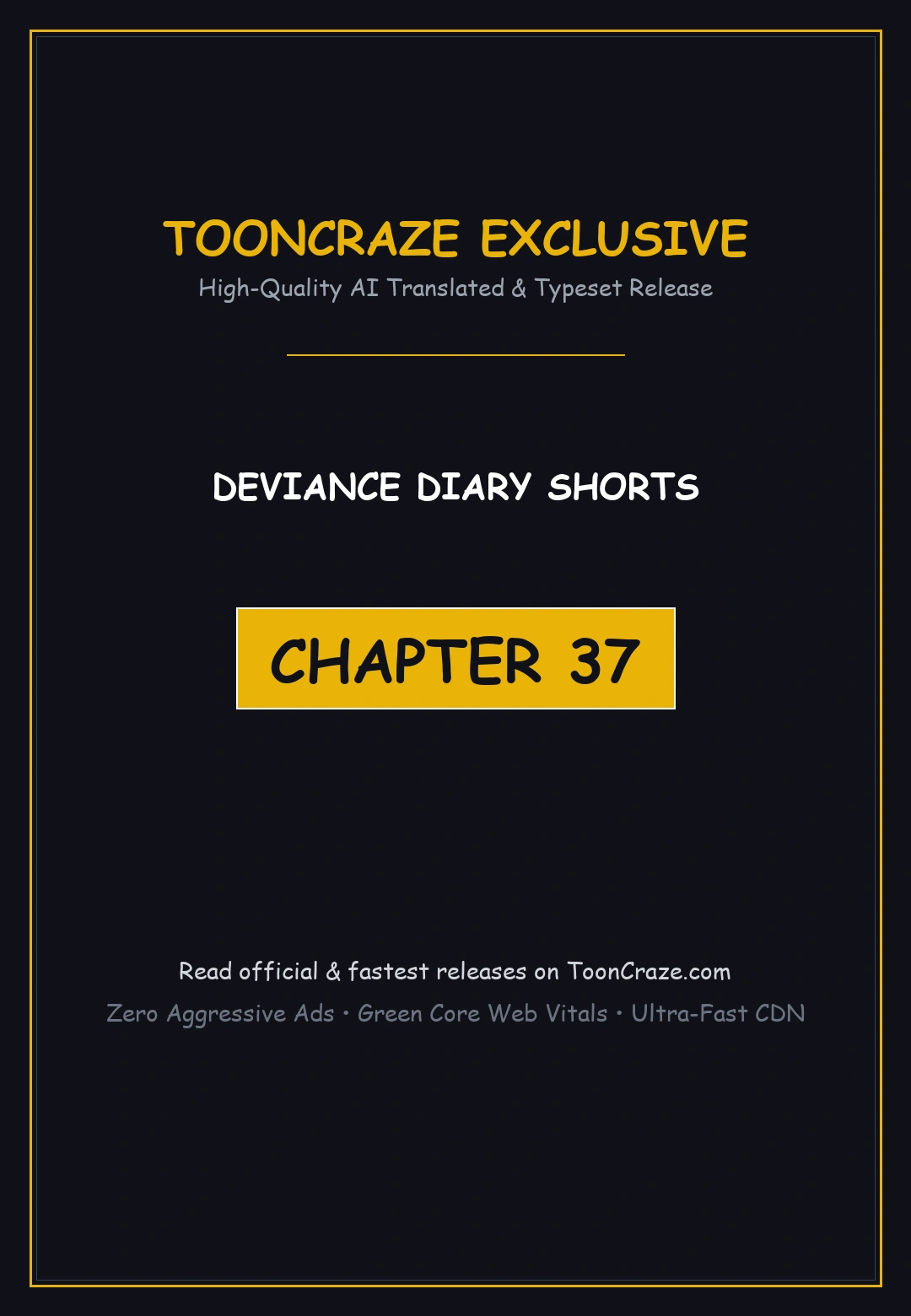 Deviance Diary Shorts Chapter 37 - Page 1