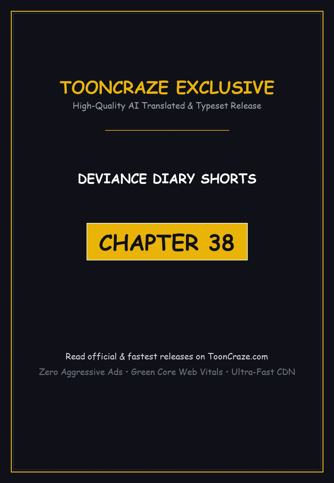 Deviance Diary Shorts Chapter 38 - Page 1