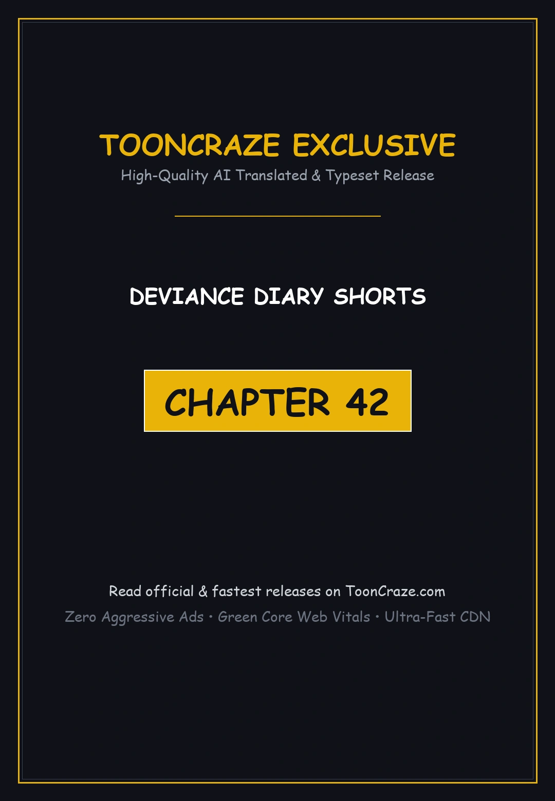 Deviance Diary Shorts Chapter 42 - Page 1