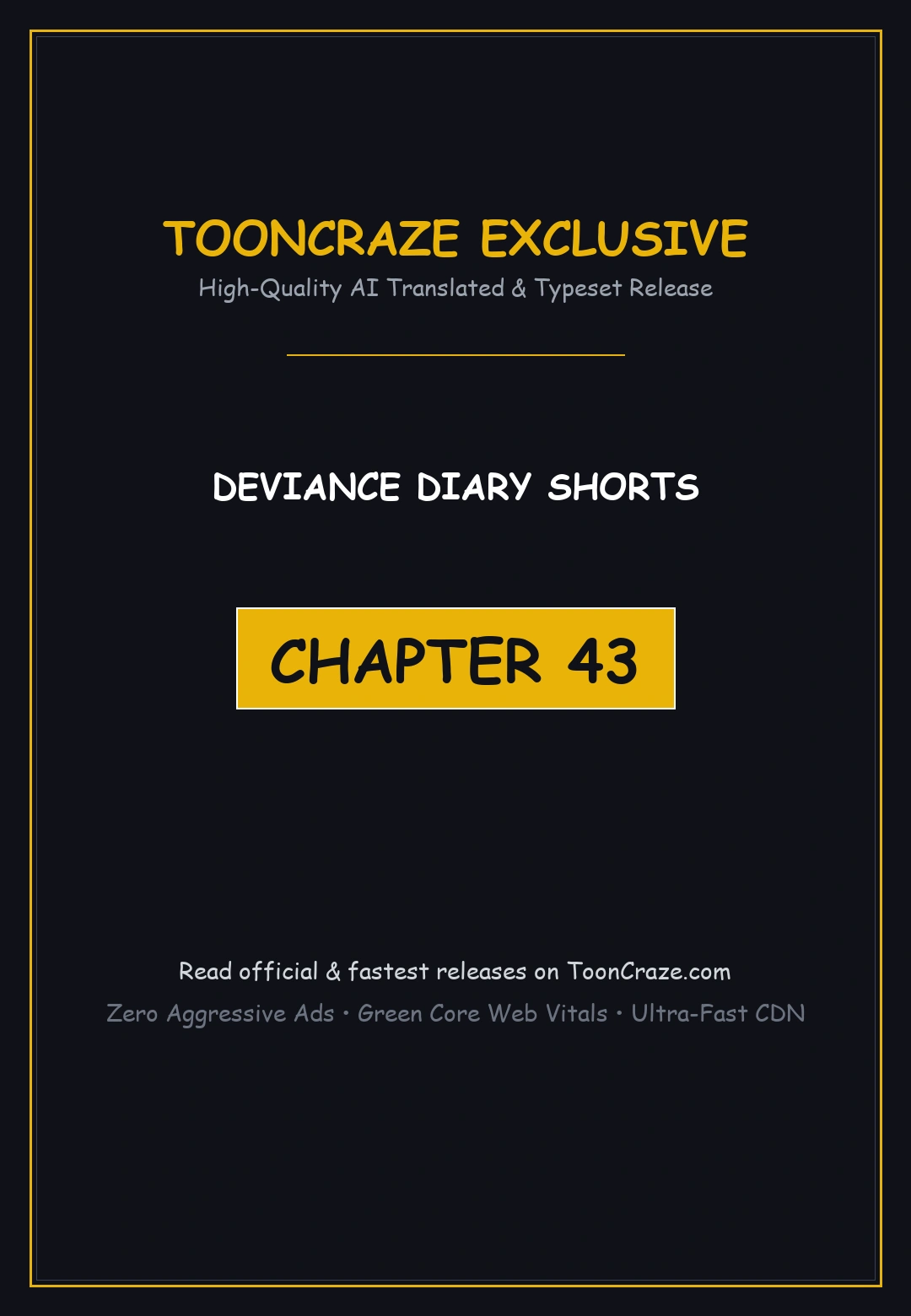 Deviance Diary Shorts Chapter 43 - Page 1