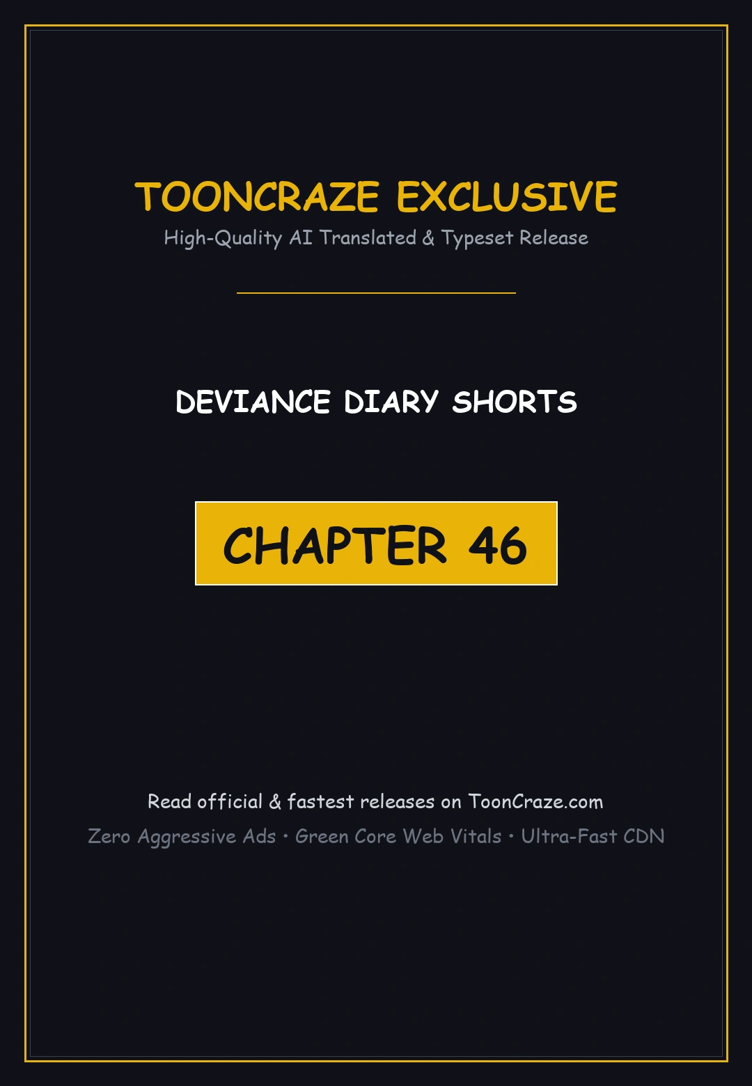 Deviance Diary Shorts Chapter 46 - Page 1