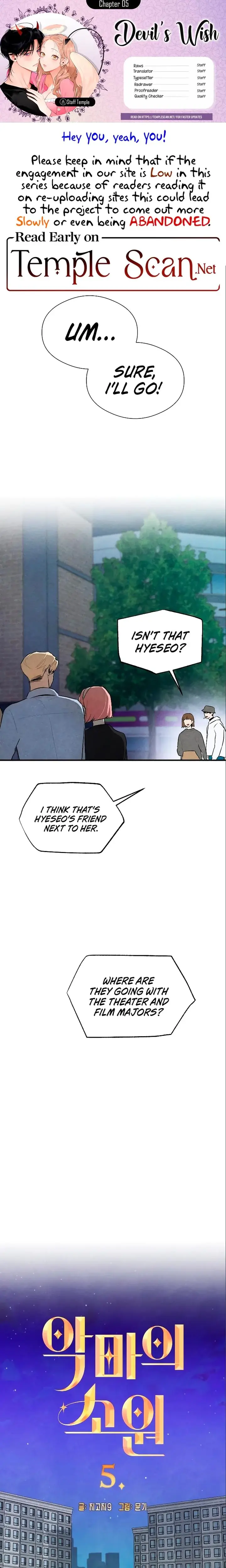 Devils Wish Chapter 5 - Page 1