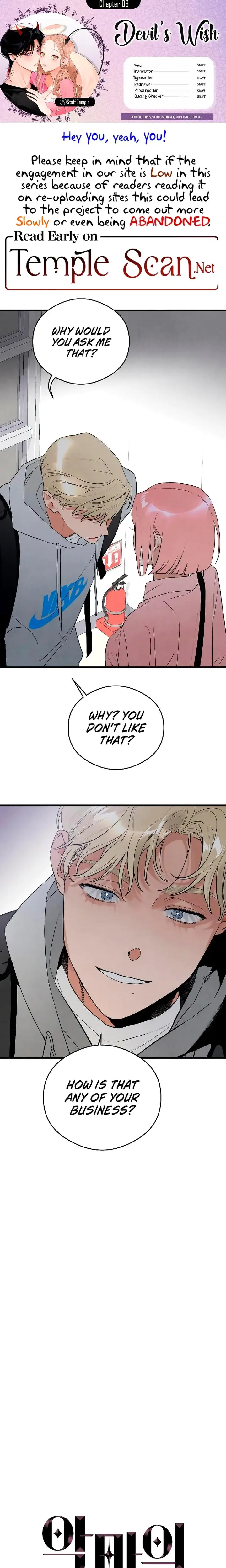 Devils Wish Chapter 8 - Page 1