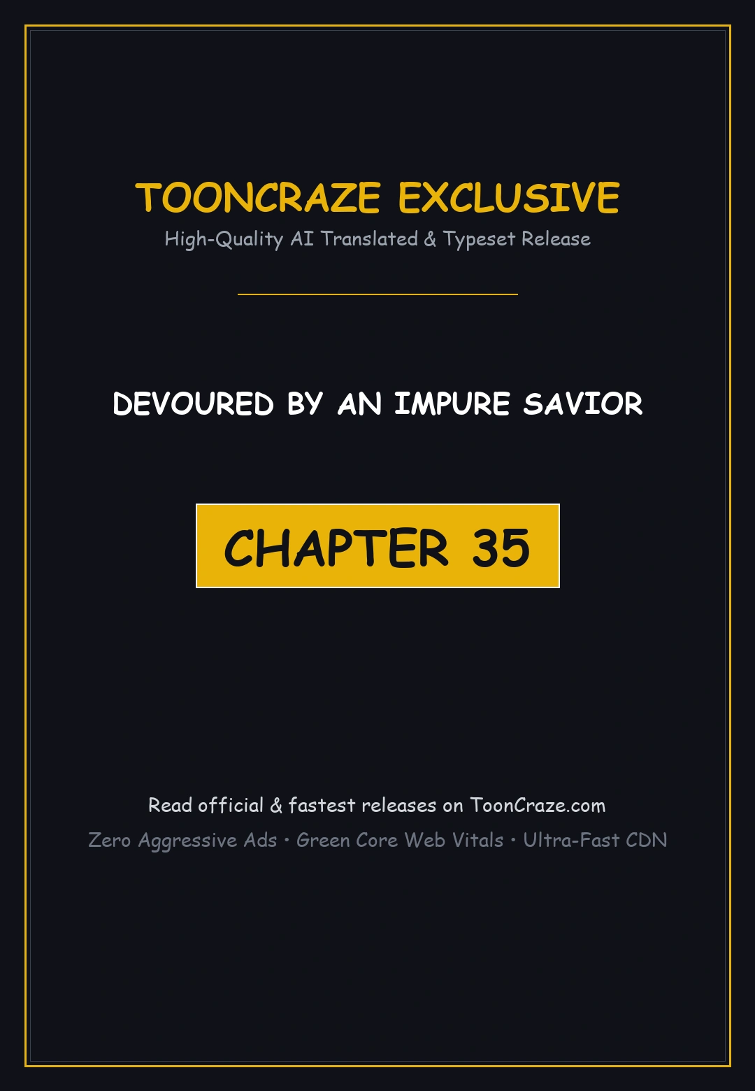 Devoured By An Impure Savior Chapter 35 - Page 1