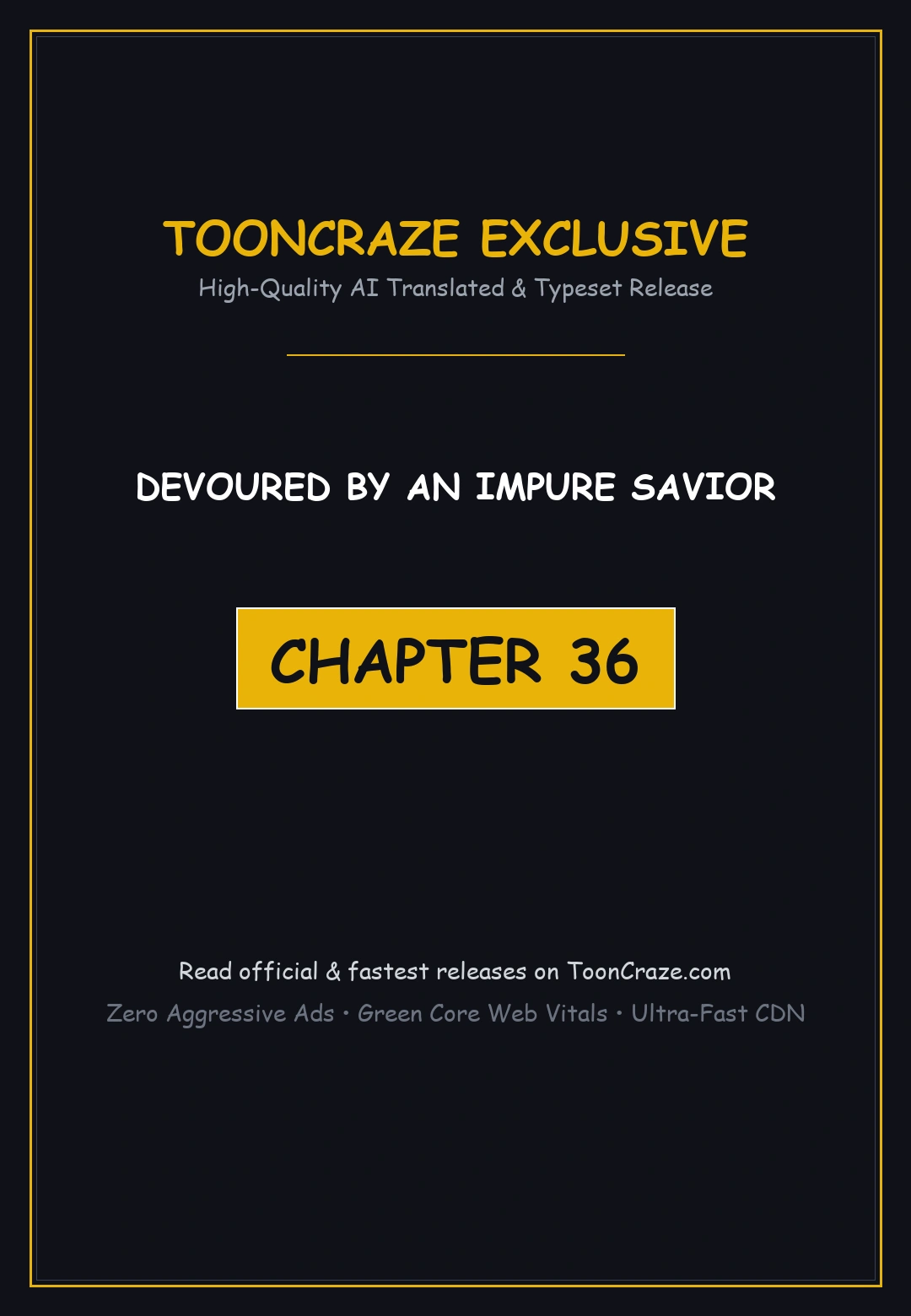 Devoured By An Impure Savior Chapter 36 - Page 1