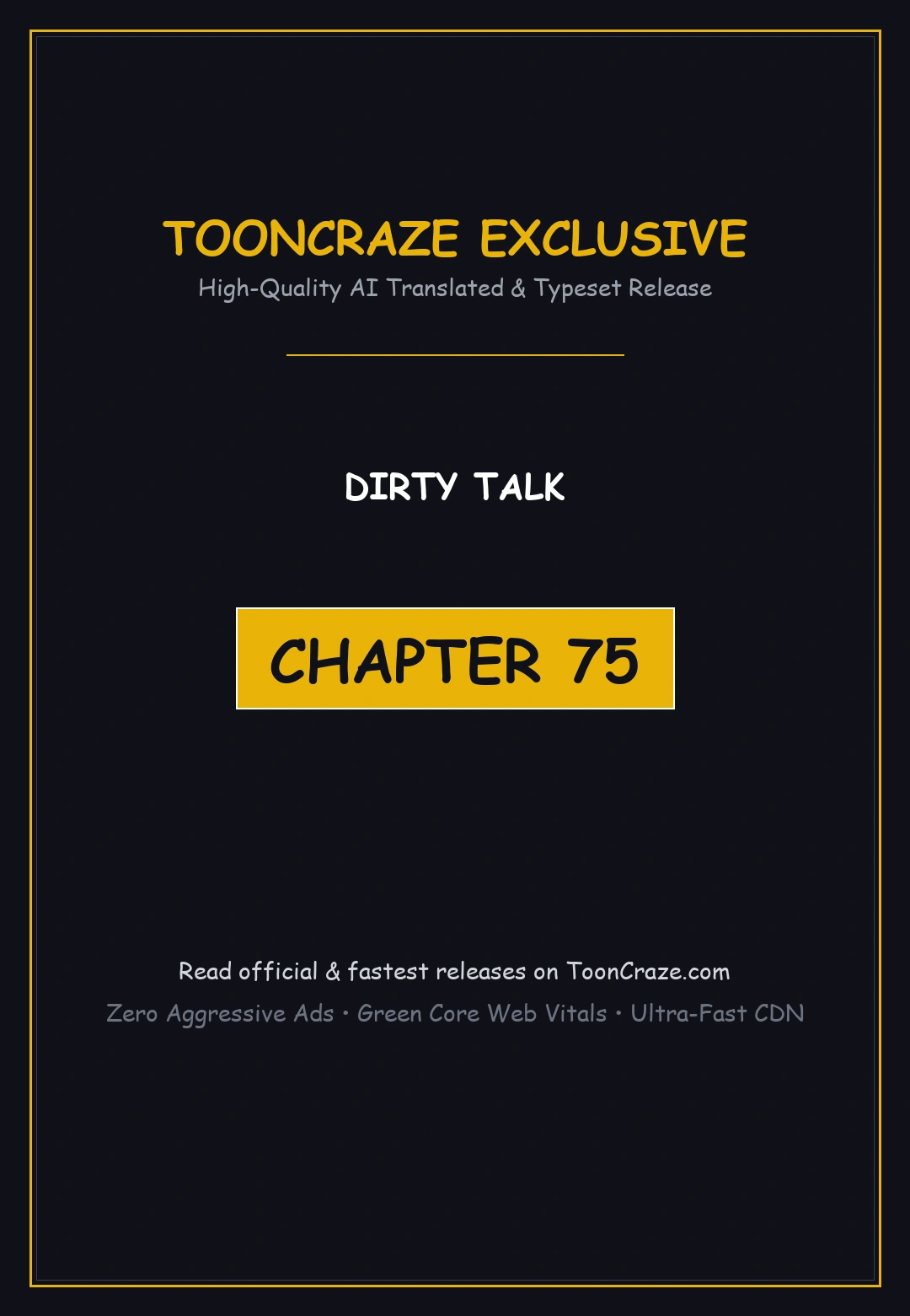 Dirty Talk Chapter 75 - Page 1