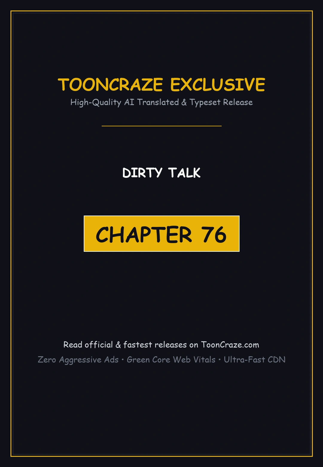 Dirty Talk Chapter 76 - Page 1