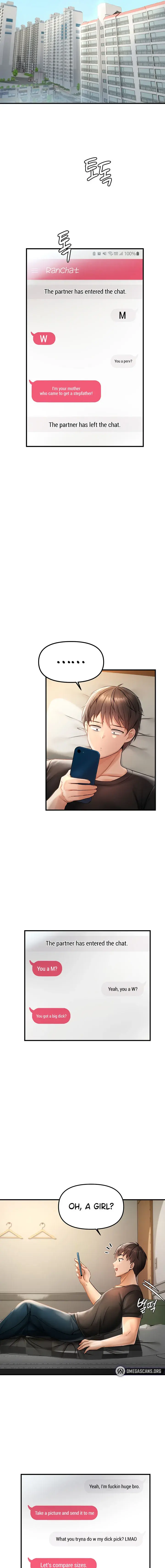 Disciplining The Top Delinquent Bitch Through A Random Chatting App Chapter 1 - Page 9