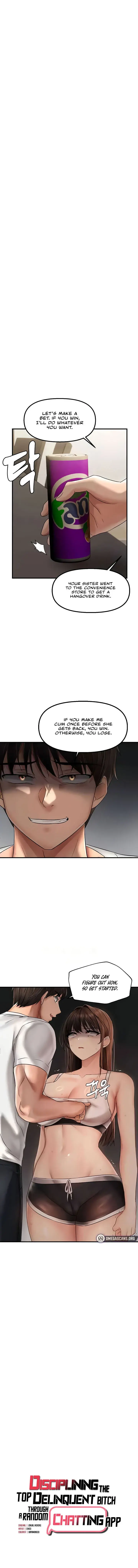 Disciplining The Top Delinquent Bitch Through A Random Chatting App Chapter 10 - Page 1