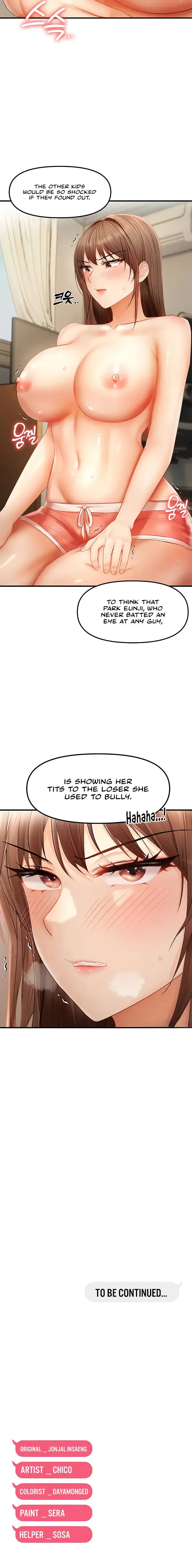Disciplining The Top Delinquent Bitch Through A Random Chatting App Chapter 15 - Page 14