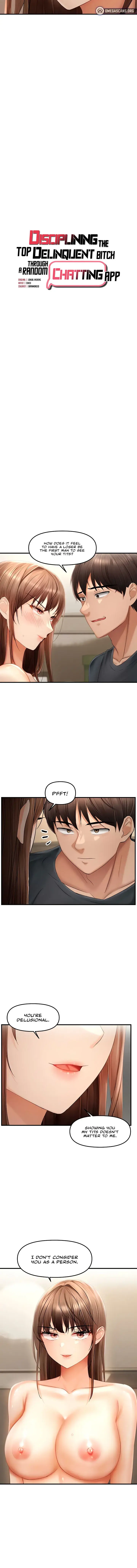 Disciplining The Top Delinquent Bitch Through A Random Chatting App Chapter 16 - Page 2