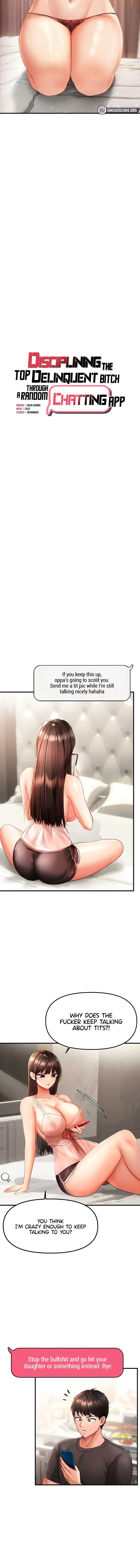 Disciplining The Top Delinquent Bitch Through A Random Chatting App Chapter 2 - Page 2