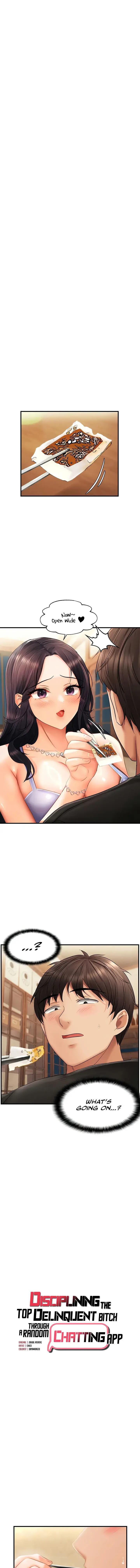 Disciplining The Top Delinquent Bitch Through A Random Chatting App Chapter 22 - Page 1