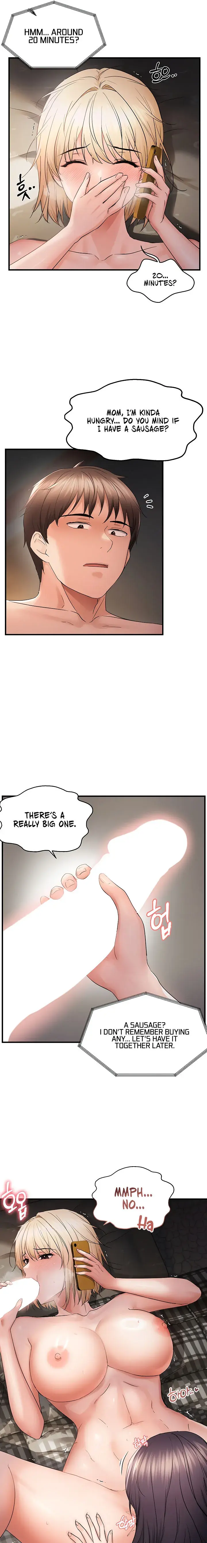Disciplining The Top Delinquent Bitch Through A Random Chatting App Chapter 43 - Page 15
